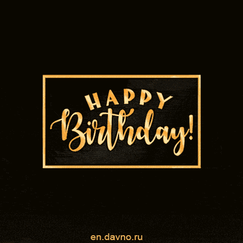 Happy Birthday Fireworks GIF