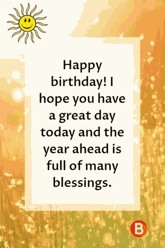Happy Birthday GIF