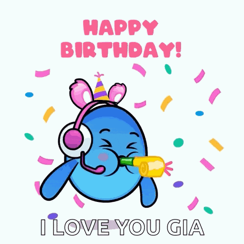 Happy Birthday Grapes GIF