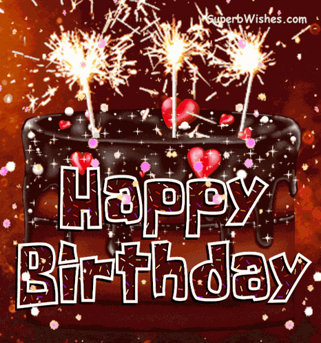 Happy Birthday Happy Birthday Cake GIF