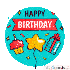 Happy Birthday Happy Birthday Wishes Sticker
