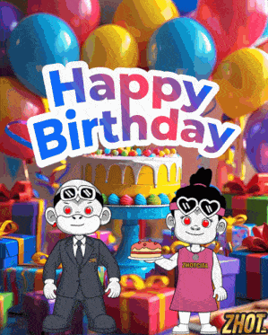 Happy Birthday Hbd GIF