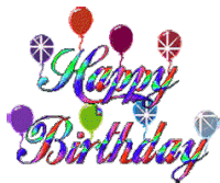 Happy Birthday Sticker