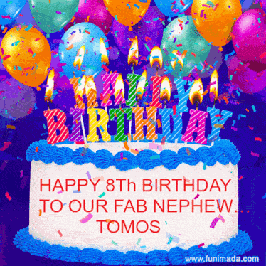 Happy Birthday Nephew GIF