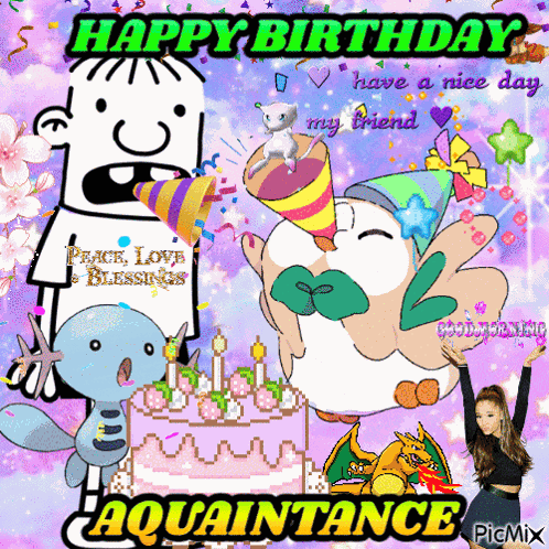 Happy Birthday Picmix Happy Birthday Pokemon GIF