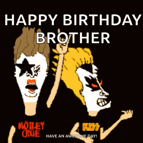 Happy Birthday Rich80metal Bands GIF