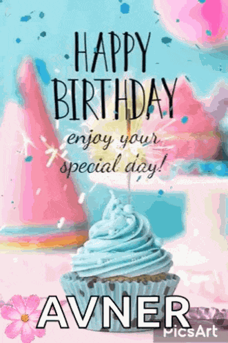 Happy Birthday To You Cupcake GIF