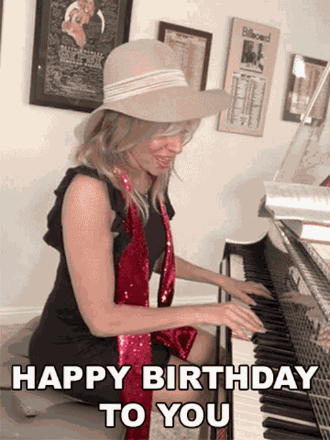 Happy Birthday To You Debbie Gibson GIF