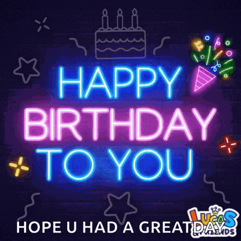 Happy Birthday To You Feliz Cumpleanos GIF