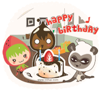 Happy Birthday To You Happy B Day Sticker