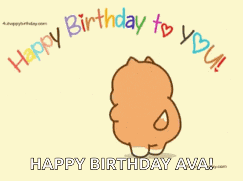 Happy Birthday To You Spreading Confetti GIF