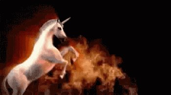 Happy Birthday To You Unicorn GIF
