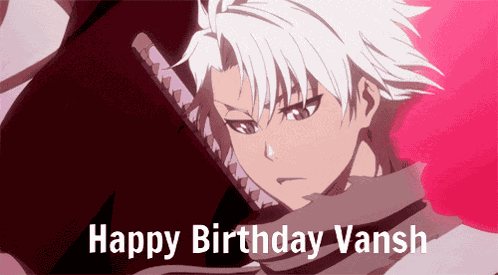 Happy Birthday Toshiro GIF