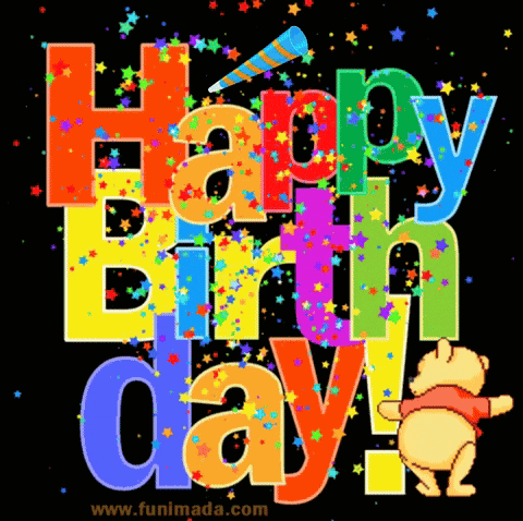 Happy Birthday Winnie The Pooh GIF