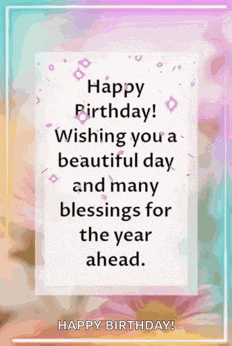 Happy Birthday Wishes 2023 GIF