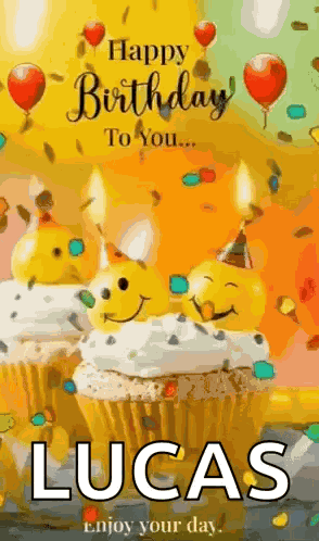 Happy Birthday Wishes Enjoy Your Day GIF