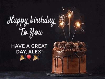 Happy Birthday Wishes GIF
