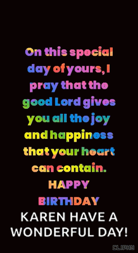 Happy Birthday Wishes GIF