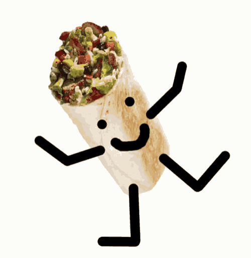 Happy Burrito GIF GIF