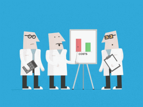 Happy Cartoon Science Presentation GIF
