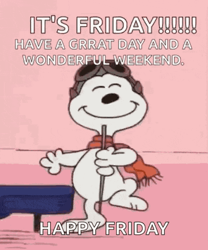 Happy Dance Snoopy GIF