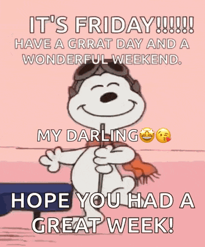 Happy Dance Snoopy GIF