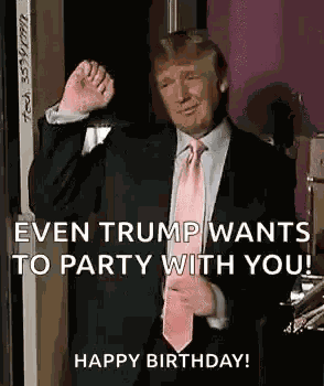 Happy Donald Trump GIF