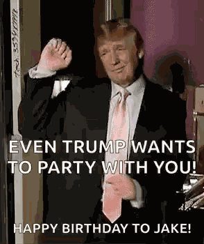 Happy Donaldtrump GIF