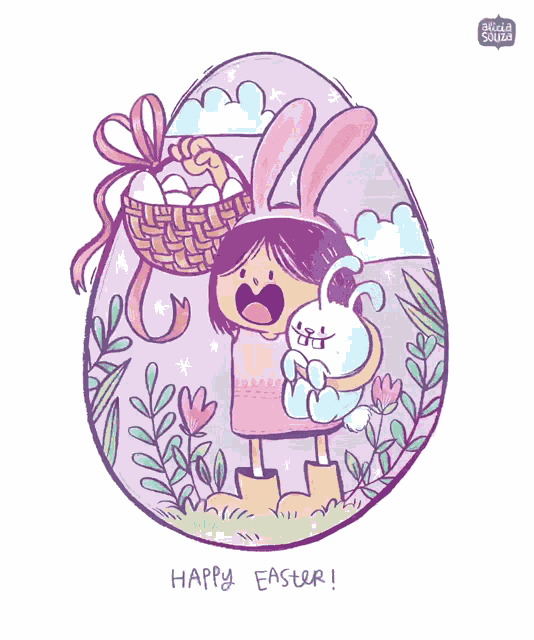 Happy Easter Alicia Souza GIF