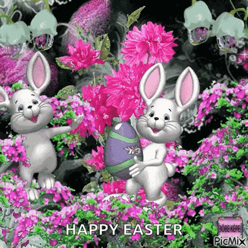 Happy Easter Easter Bunny GIF