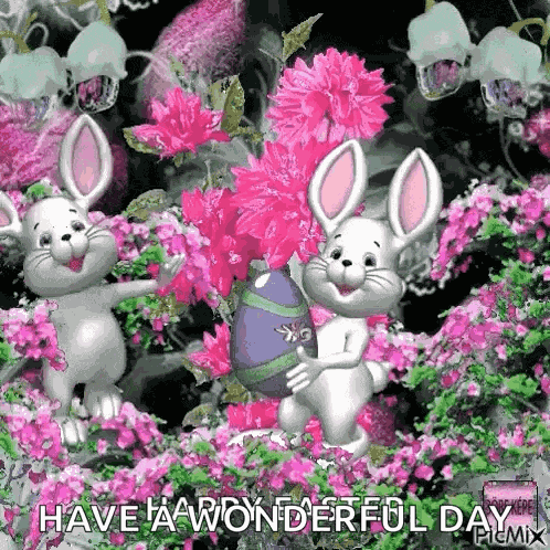 Happy Easter Easter Bunny GIF