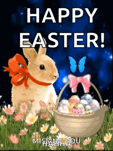 Happy Easter Easter Bunny GIF