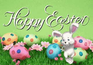 Happy Easter Easter Bunny GIF