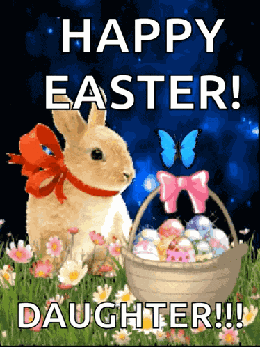 Happy Easter Easter Bunny GIF