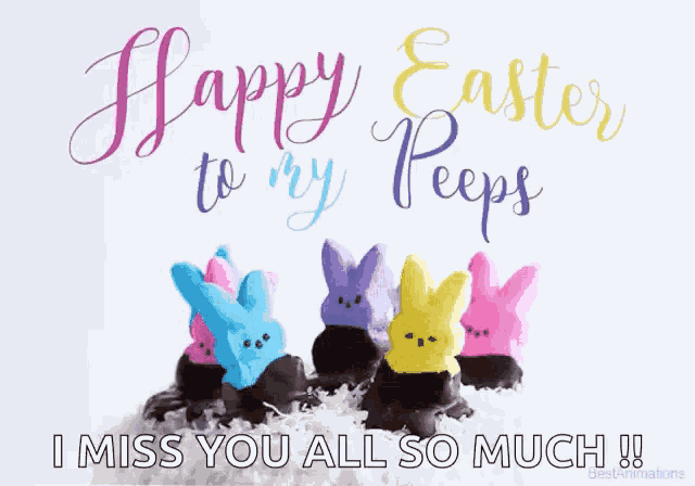 Happy Easter Peeps GIF
