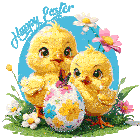 Happy Easter Sticker