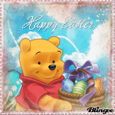 Happy Easter Winnie The Pooh GIF