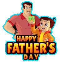Happy Fathers Day Abhimanyu Sticker