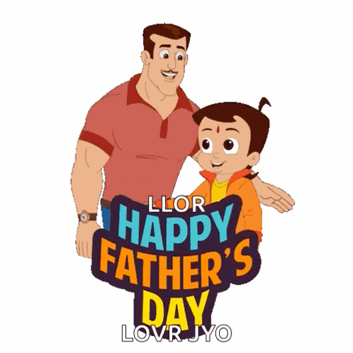 Happy Father'S Day Chhota Bheem GIF