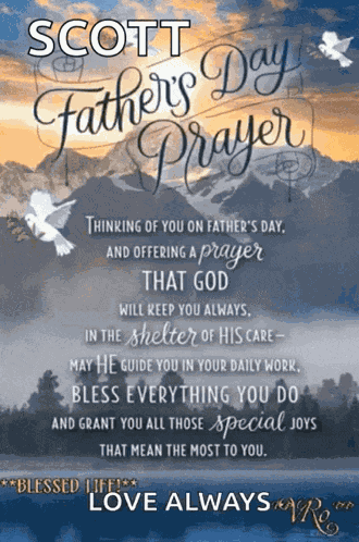 Happy Fathers Day Fathers Day Prayer GIF