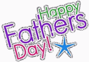 Happy Fathers Day Glitter GIF