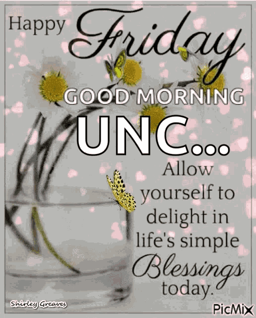 Happy Friday Allow Yourself To Delight In Lifes Simple Blessings Today GIF
