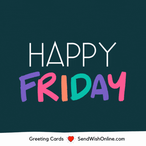 Happy Friday Hello Friday GIF