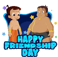 Happy Friendship Day Kalia Sticker