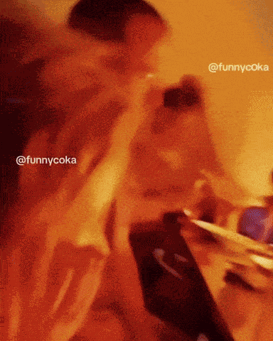 Happy Girl Screaming Baby Camera Turn GIF