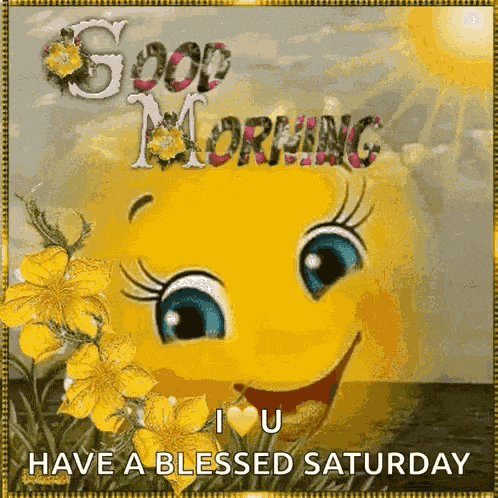Happy Good Morning Good Morning Happy Saturday GIF
