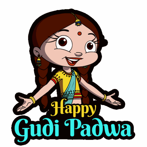 Happy Gudi Padwa Chutki GIF