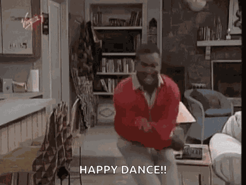 Happy Guy Dancing GIF