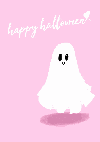 Happy Halloween Ghost GIF