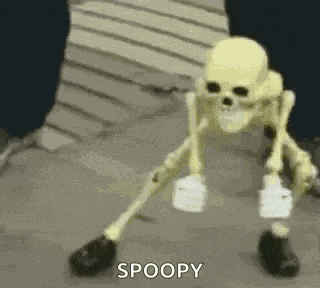 Happy Halloween Skeleton GIF